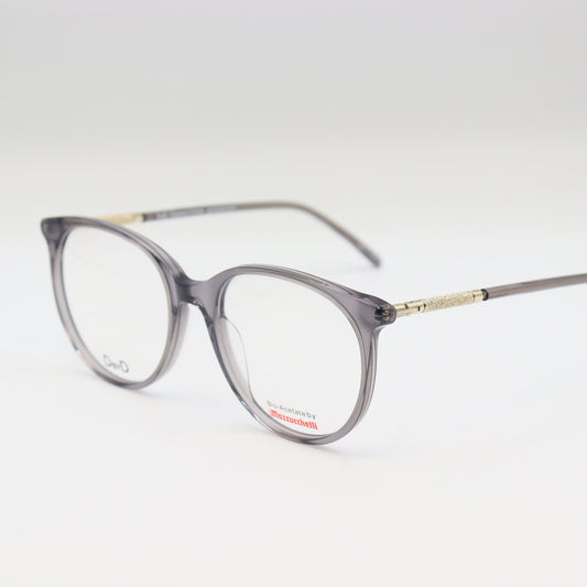 Elegant grey cat-eye bio-acetate glasses by CHASHMAY KHAS® featuring a stylish, vintage-inspired frame for women.