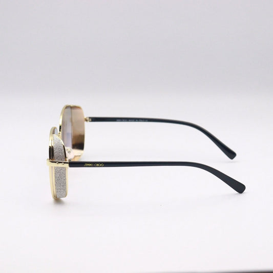 Jimmy Choo - Elva Glitter Side - Shield - Aviator - Sunglasses - CHASHMAY KHAS® - product_vendor