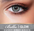Husky Gray Green Glow Collection - Bella