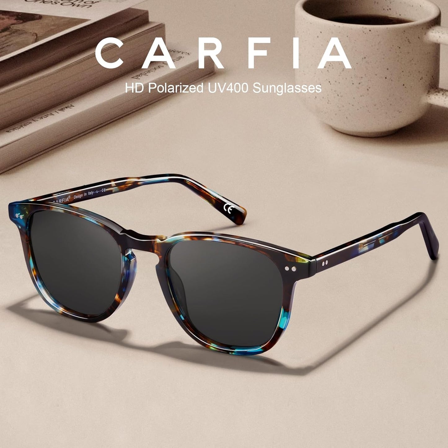 CARFIA - CA5285L - Retro Polarized - Sunglasses - 100% Original - CHASHMAY KHAS®