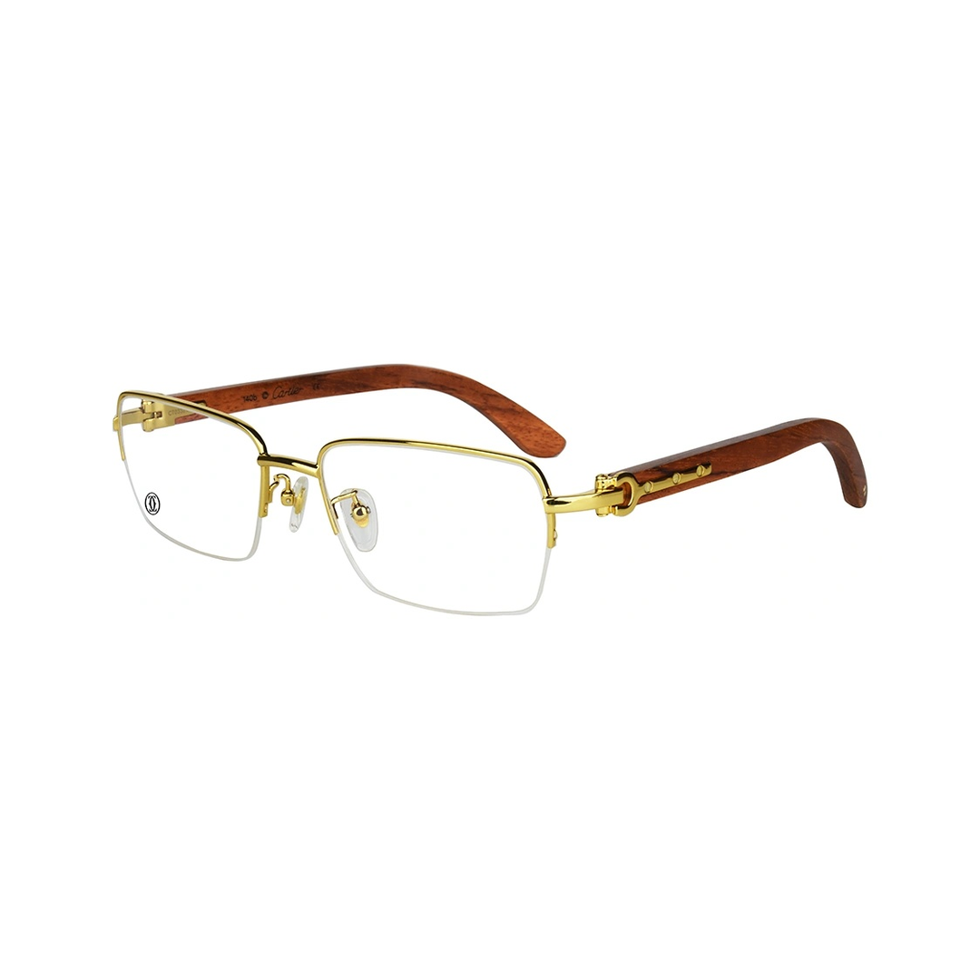 Cartier CT03324O Gold Glasses Frame Price in Pakistan | Chashmay Khas