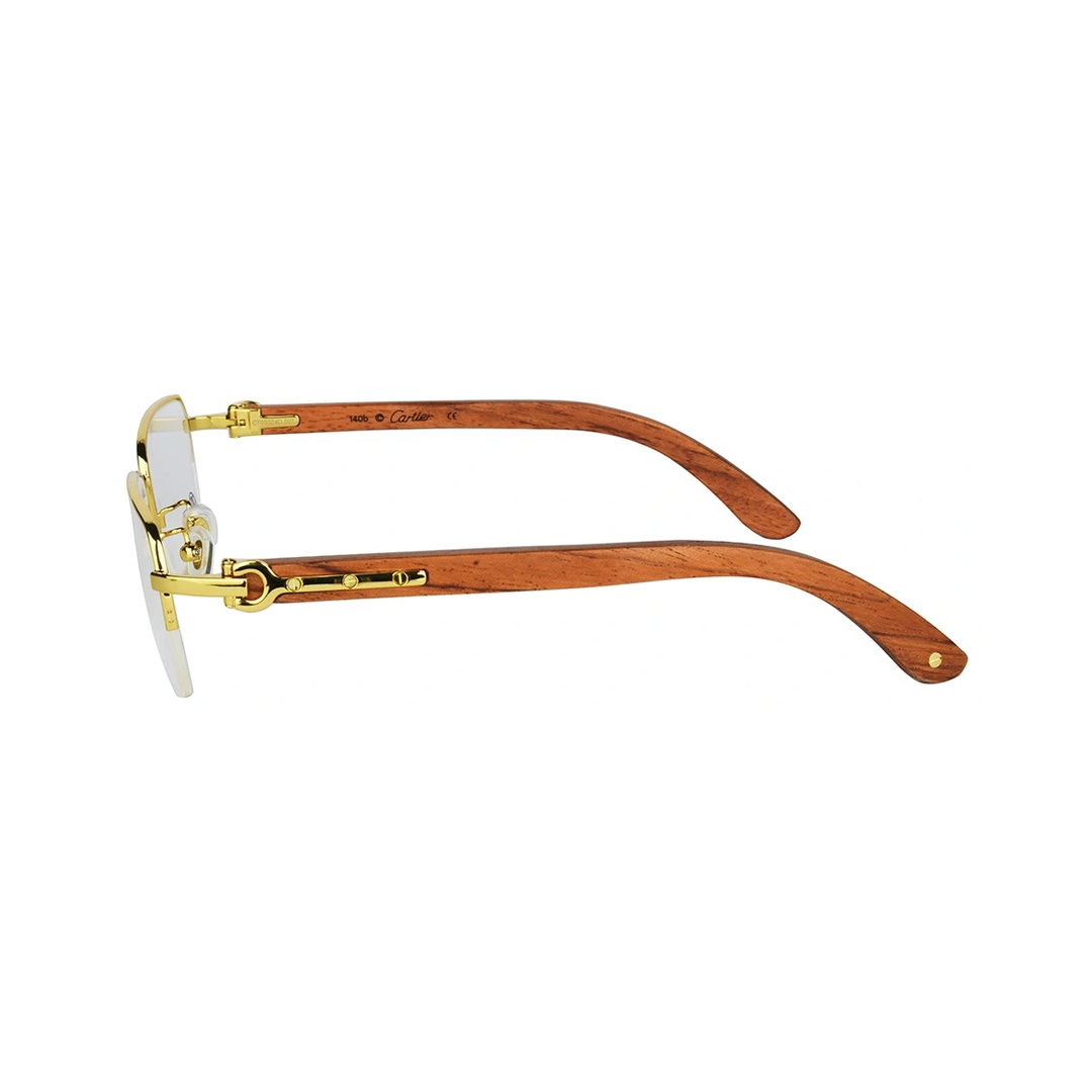 Cartier CT03324O Gold Glasses Frame Price in Pakistan | Chashmay Khas