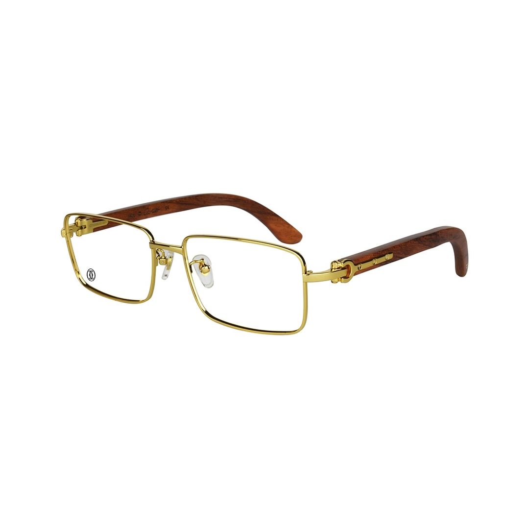 Cartier CT03362O Golden Glasses Frame Price in Pakistan | Chashmay Khas