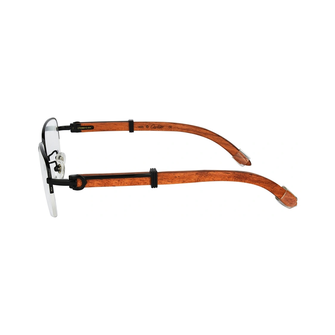 Cartier CT03601O Black Glasses Frame Price in Pakistan | Chashmay Khas