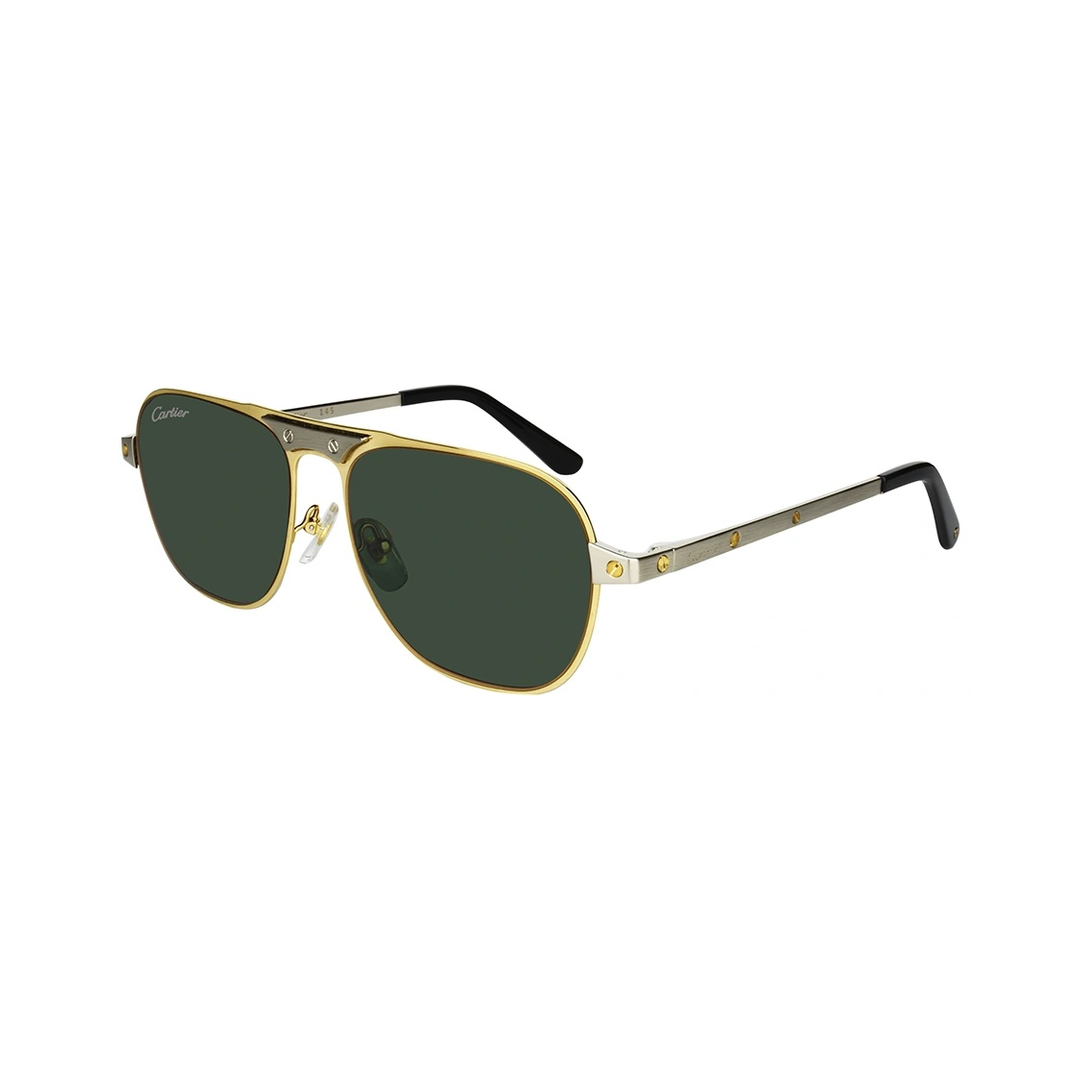 Cartier CT0532S Gold Green Sunglasses Price in Pakistan | Chashmay Khas