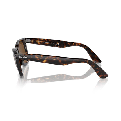 Chashmay Khas RayBan RB2140 Wayfarer Classic sunglasses with G-15 lenses, black frame, and dark tinted lenses.
