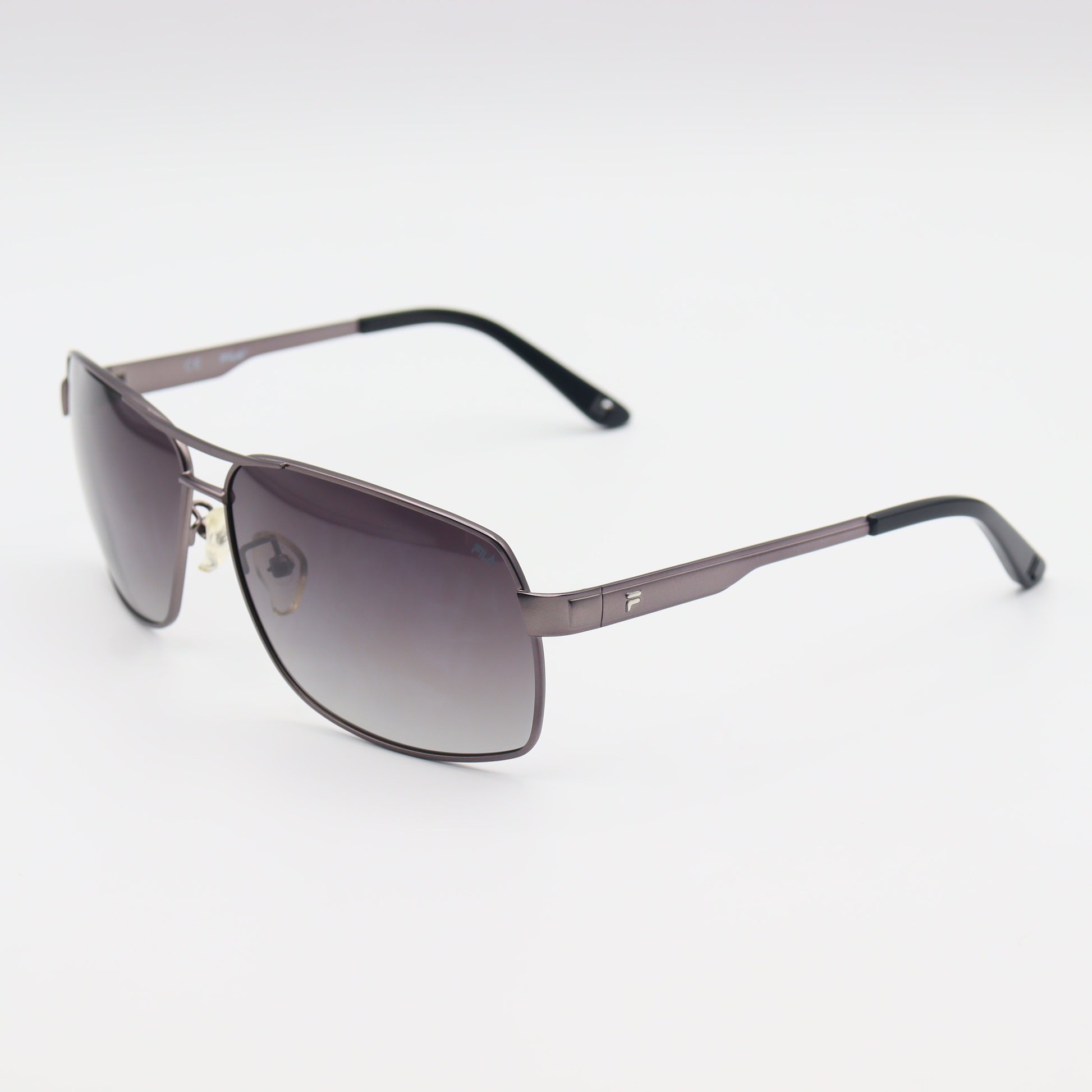 FILA - Gunmetal Metal - Wraparound - Polarized - Sunglasses - CHASHMAY KHAS®