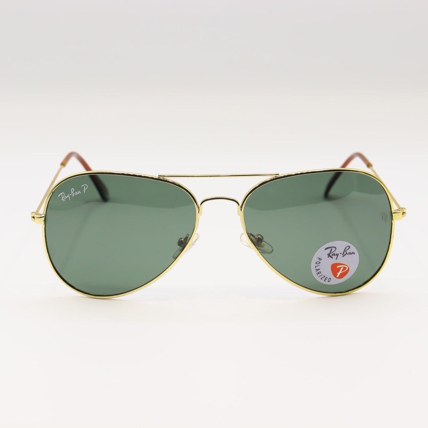Chashmay Khas RayBan RB3025 polarized aviator sunglasses with metal frames and dark tinted lenses, stylish and protective eyewear