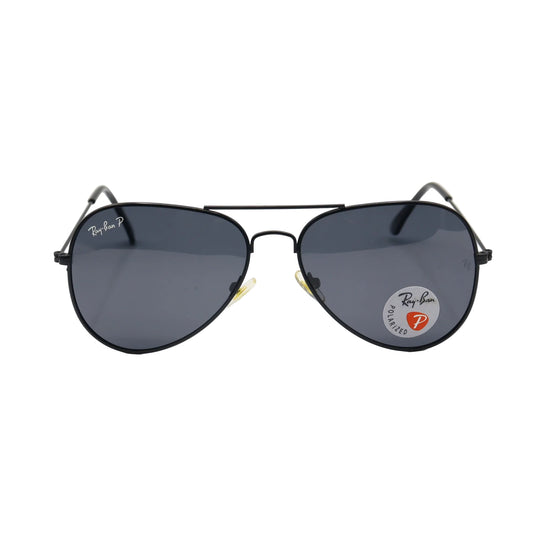 Chashmay Khas RayBan RB3025 polarized aviator sunglasses with ultralight metal frames and tinted lenses for sun protection.