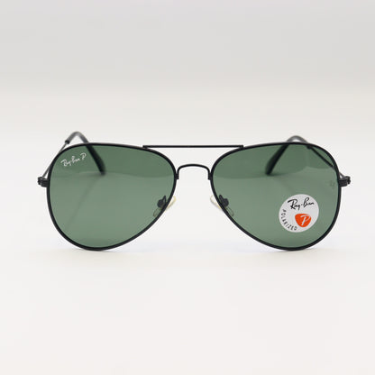 Chashmay Khas RayBan RB3025 polarized aviator sunglasses with ultralight frame, featuring classic metal design and tinted lenses.