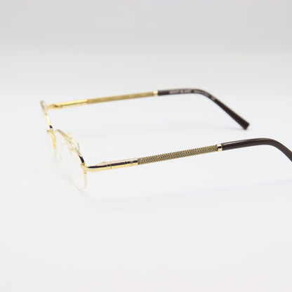 Montblanc Oval Halfrim unisex eyeglasses by CHASHMAY KHAS® featuring sleek luxury spectacles with a modern design.