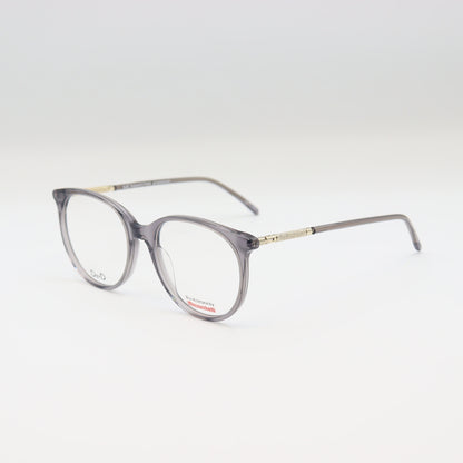 Elegant grey cat-eye bio-acetate spectacles by CHASHMAY KHAS® with a stylish frame and classic design.