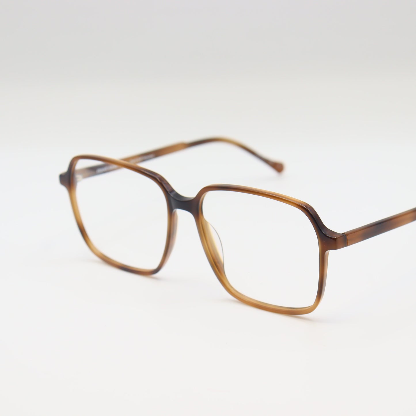 Classic - Tortoise Shell - Square - Eyeglasses | Bold Acetate Frame