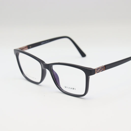 Bulgari - Black - Square - Eyeglasses | 8101 | Luxury Acetate Frame