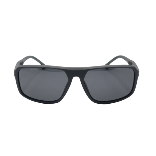 Chashmay Khas polarized Carrera x Ducati 22079 wraparound sunglasses with sleek black frame and tinted lenses.