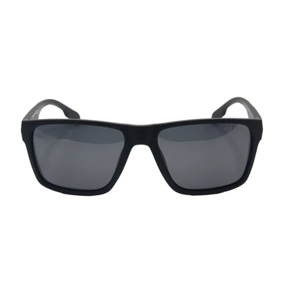 Prada square sunglasses with matte black frame and polarized lenses, stylish eyewear by CHASHMAY KHAS®