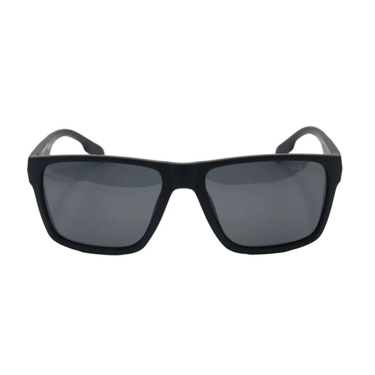 Prada square sunglasses with matte black frame and polarized lenses, stylish eyewear by CHASHMAY KHAS®