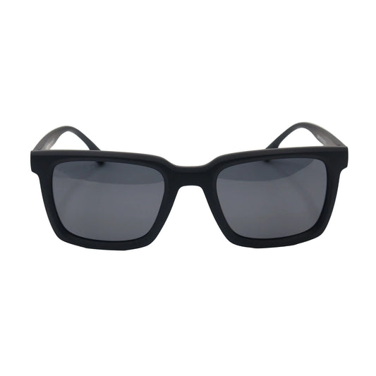 Black Lacoste sunglasses with square shape, lightweight frame, polarized lenses, and CHASHMAY KHAS® branding.
