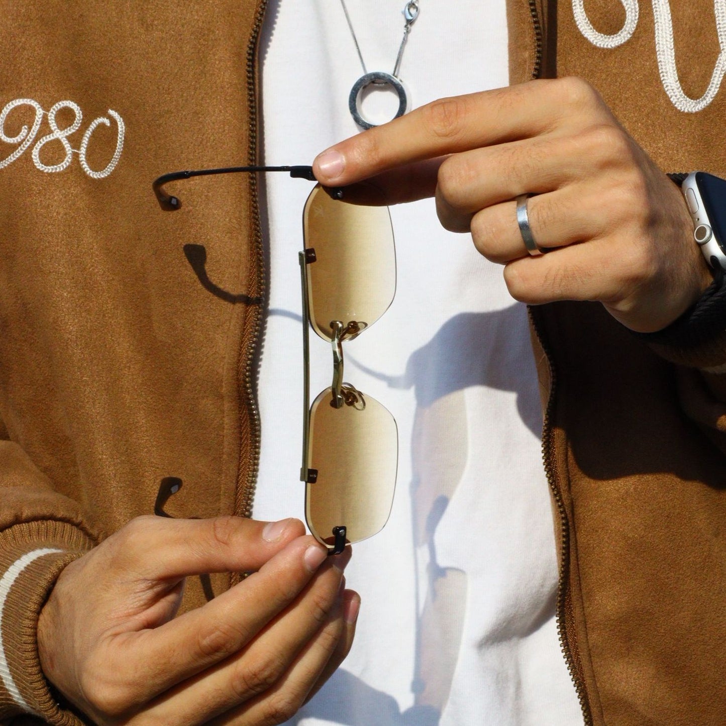 LOUIS VUITTON - Rimless - Aviator - Sunglasses - CHASHMAY KHAS®