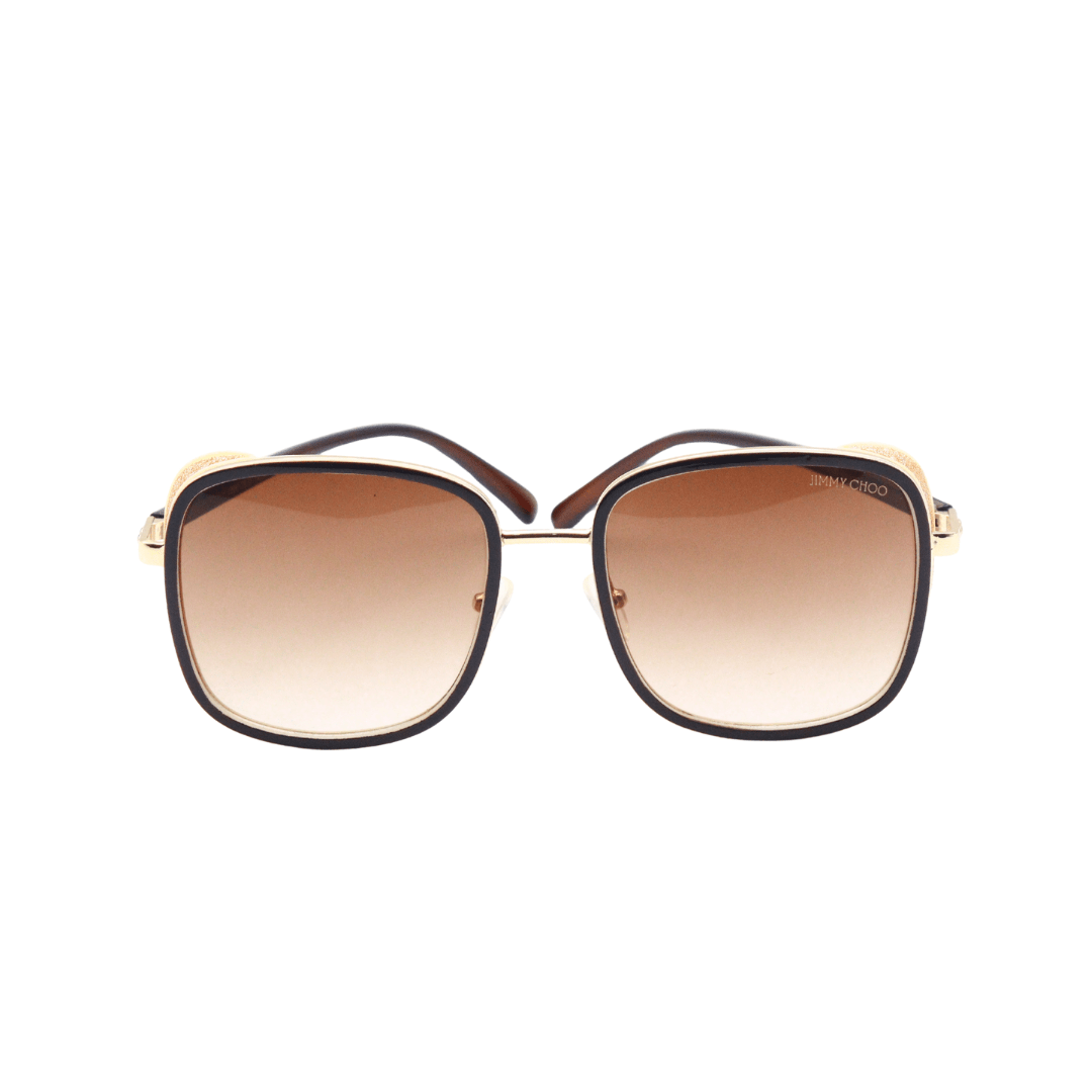 Jimmy Choo - Elva Glitter Side - Shield - Aviator - Sunglasses - CHASHMAY KHAS® - product_vendor