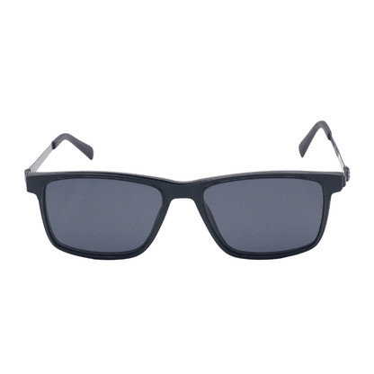 Metallic Black - 2 - in - 1 Magnetic Clip - On - Polarized - Sunglasses - CHASHMAY KHAS® - product_vendor