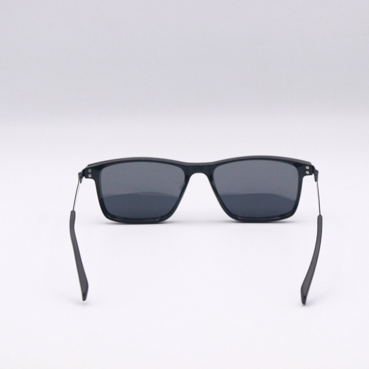 Metallic Black - 2 - in - 1 Magnetic Clip - On - Polarized - Sunglasses - CHASHMAY KHAS® - product_vendor