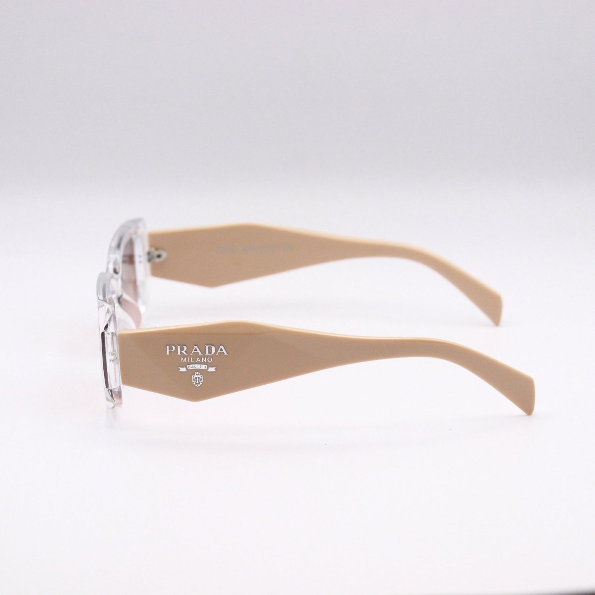 PRADA - SPR 17W - Symbol Rectangle Sunglasses – Transparent Edition - CHASHMAY KHAS® - product_vendor