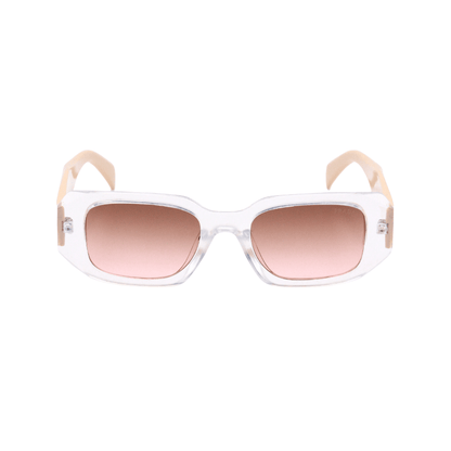 PRADA - SPR 17W - Symbol Rectangle Sunglasses – Transparent Edition - CHASHMAY KHAS® - product_vendor