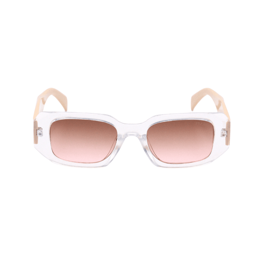 PRADA - SPR 17W - Symbol Rectangle Sunglasses – Transparent Edition - CHASHMAY KHAS® - product_vendor